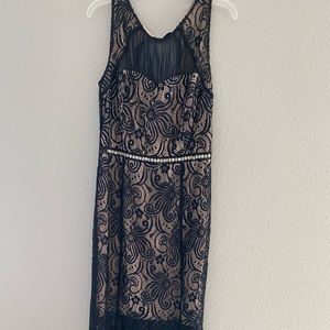 Long lace dress